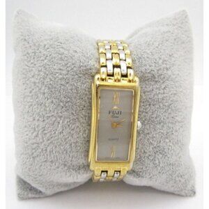Women Fuji Time Quartz WR Analog Dial Watch (G695) "New Battery"